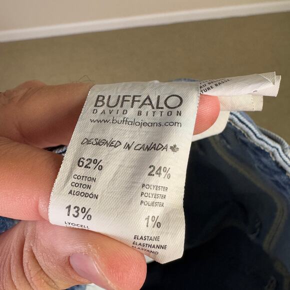 Buffalo David Bitton High Rise Skinny Skylar Jeans US Women's 26 - Picture 8 of 11